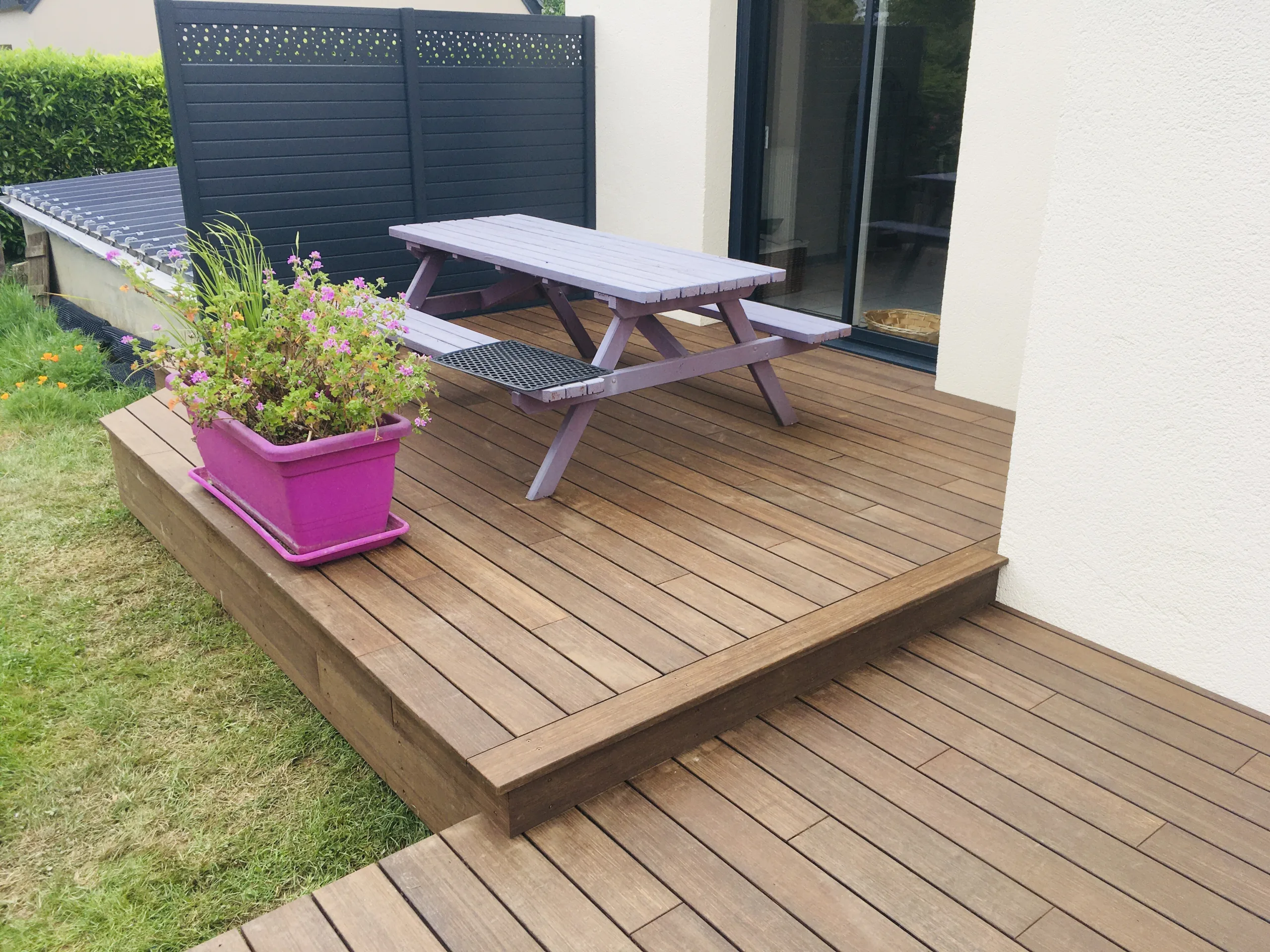 Chantier Armor Parquet : pose de parquet dans une maison