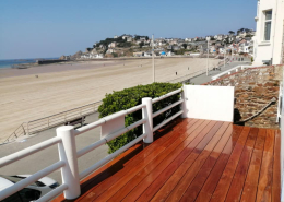 Terrase en bois exotique cumaru