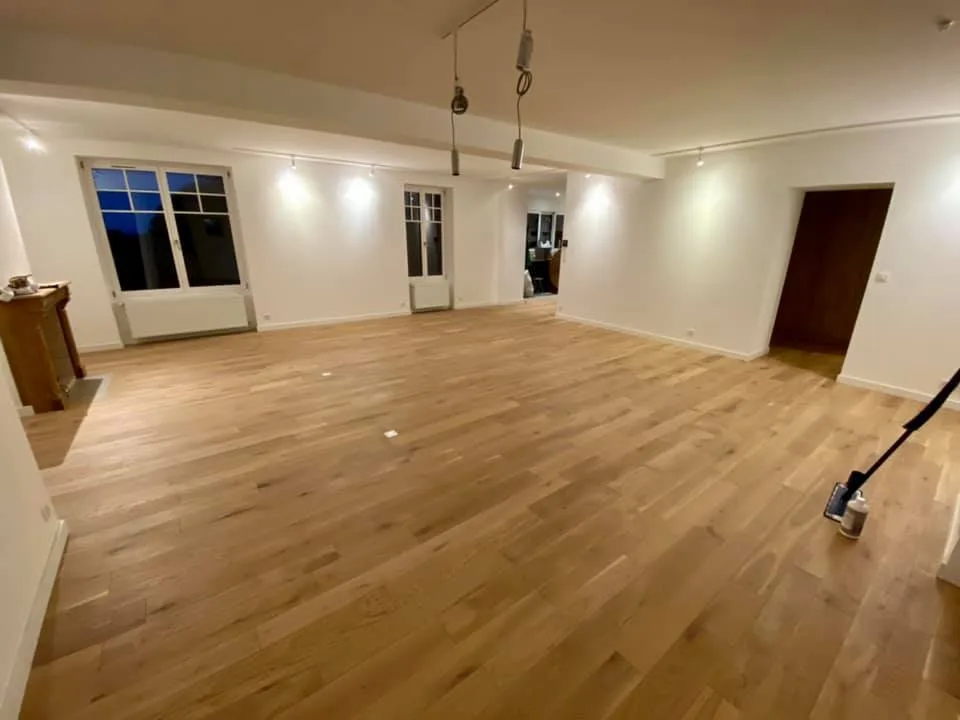 Réalisation Armor Parquet : parquet contrecollé dans un intérieur