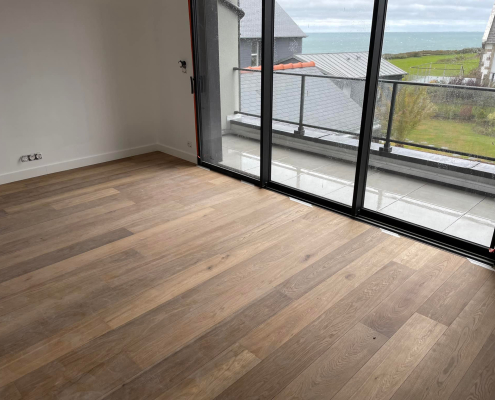 Parquet Contrecollé, Parquet Chêne, Solidfloor, Chêne Oceans Fumé Naturel, Parquet en pose collé, Armor Parquet