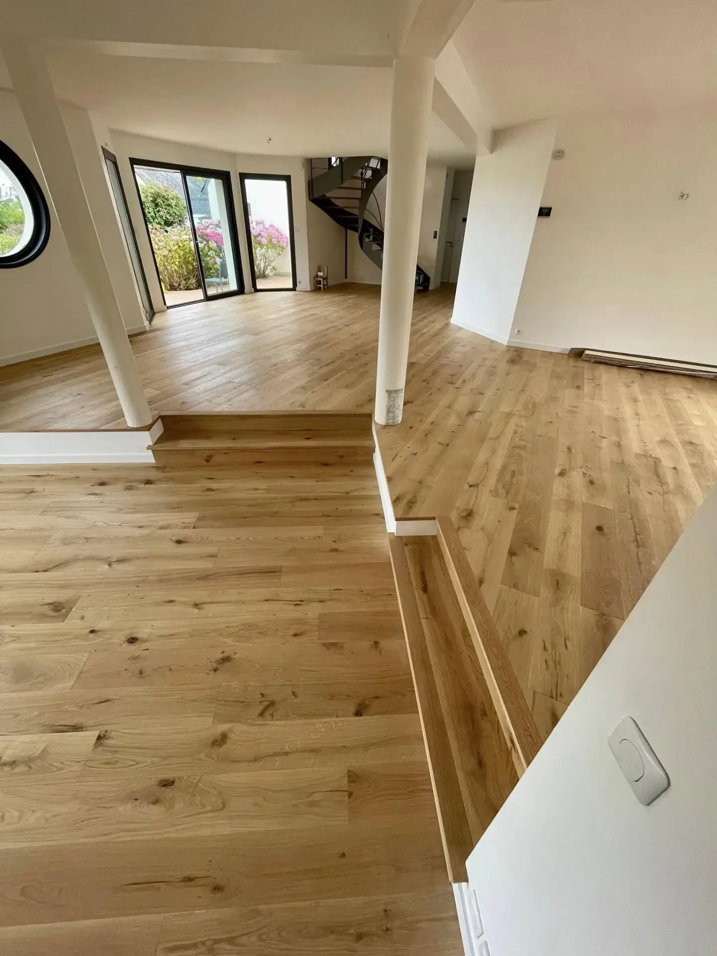 Parquet Hossegor en chêne huilé naturel à Langueux