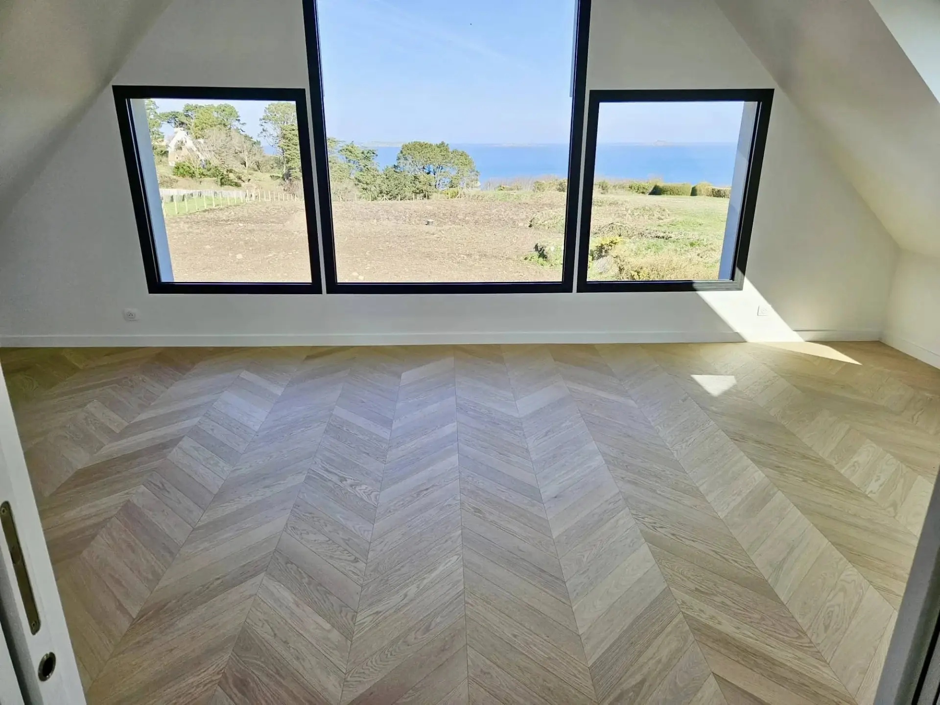 parquet Point de Hongrie Soboplac à Perros-Guirec