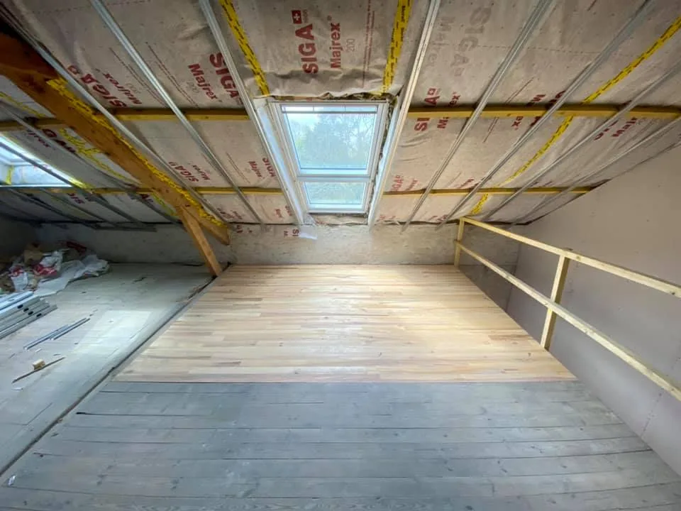 Réalisation Armor Parquet : parquet bois dans un séjour