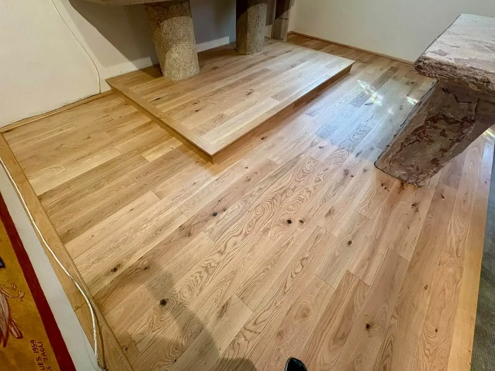 Détail du parquet Lamett Riga Natural à Fréhel